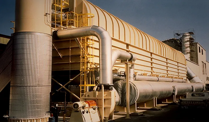 Regenerative Thermal Oxidizer (RTO) - Complete RTO installation with integrated ductwork, heat recovery, and emissions monitoring for continuous process operations.