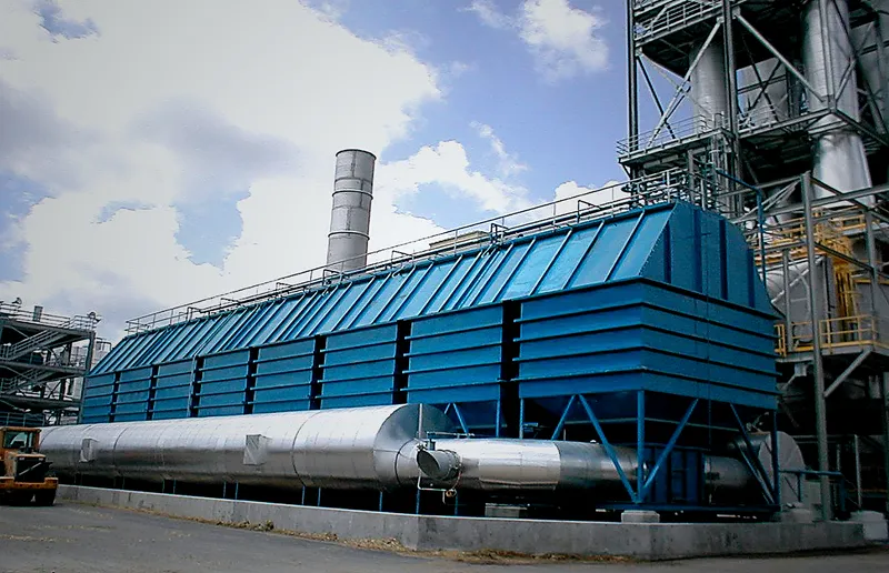 Regenerative Thermal Oxidizer (RTO) - Custom-built RTO with full structural support, piping, and controls for turn key air pollution control compliance.